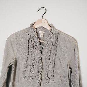 LIKE NEW: J.Crew Button Down Shirt Size 2